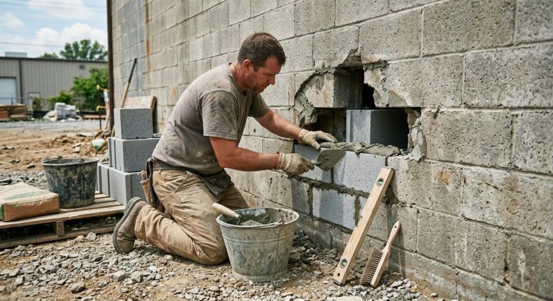 Block Wall Repair in Gilbert, AZ