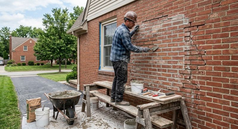 Brick Flatwork Repair in Peoria, AZ