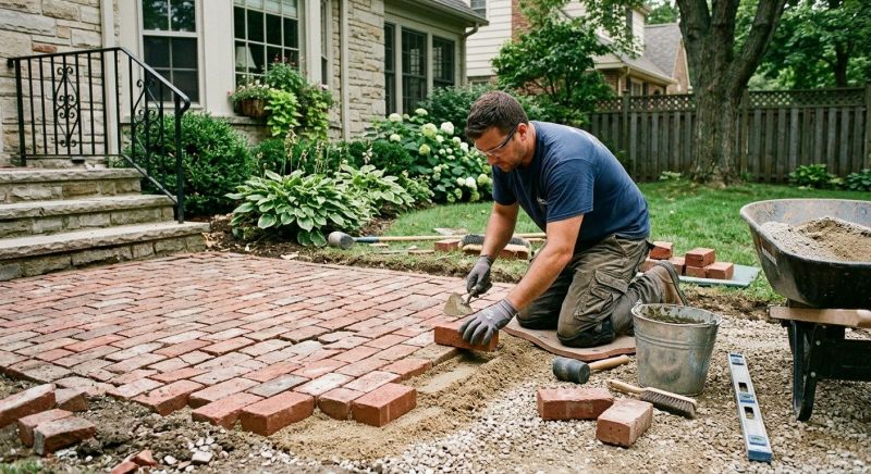 Brick Flatwork Repair in Sun City West, AZ