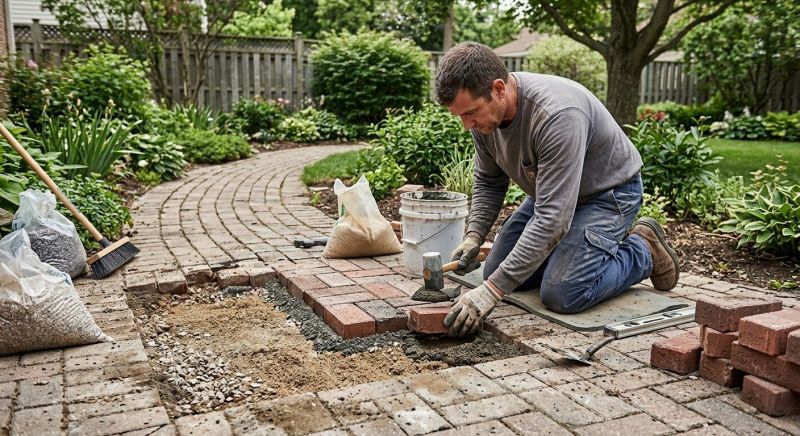 Brick Pathway Repair in Phoenix, AZ