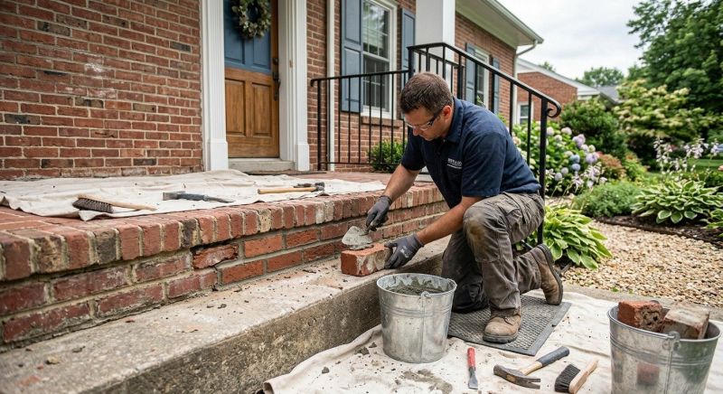 Brick Stairs Repair in Fountain Hills, AZ