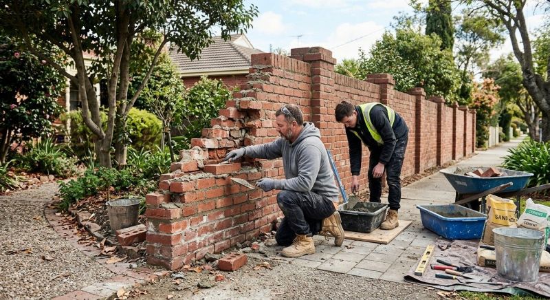 Brick Wall Repair in Scottsdale, AZ