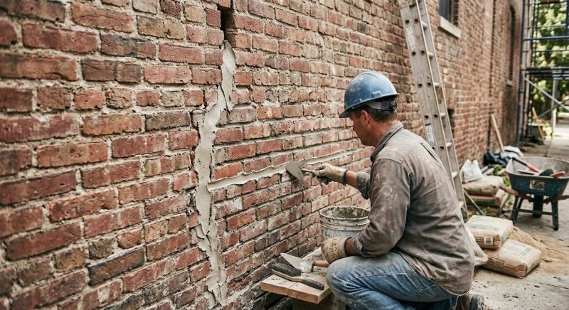 Brick Wall Repair in Tempe, AZ