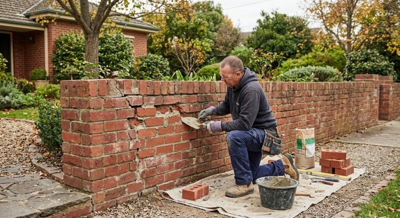 Brick Wall Repair in Tempe, AZ