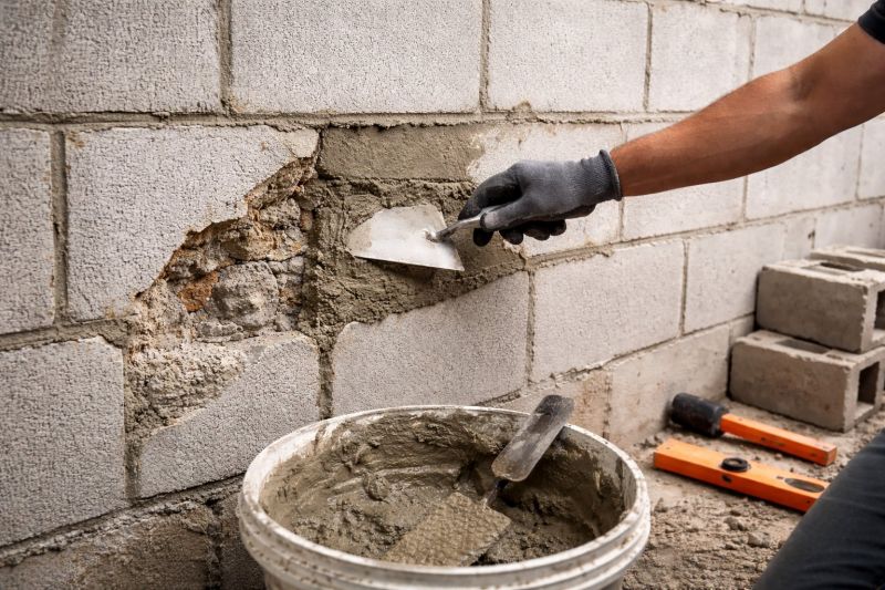 Cinder Block Wall Repair in Sun City West, AZ
