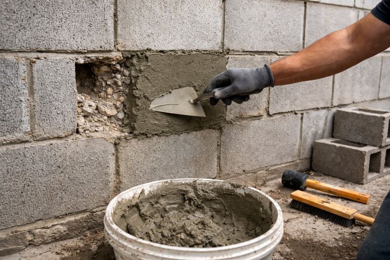 Concrete Block Repair in Chandler, AZ
