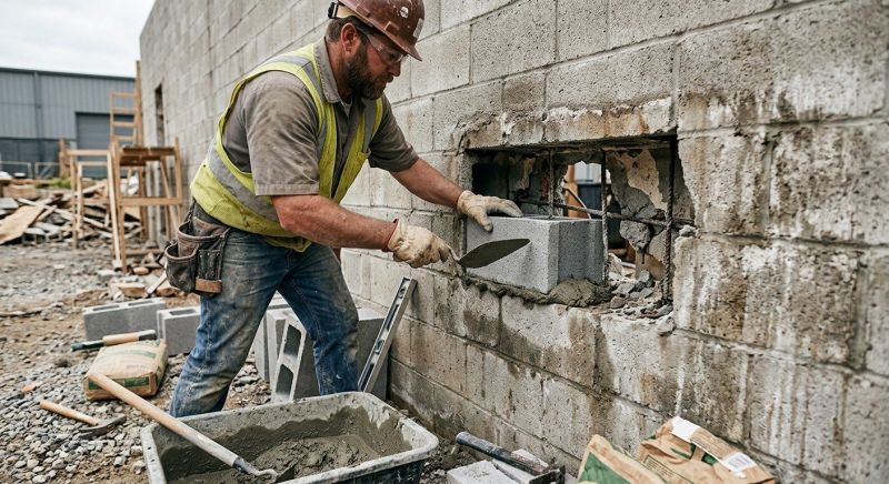Masonry Wall Repair in Phoenix, AZ