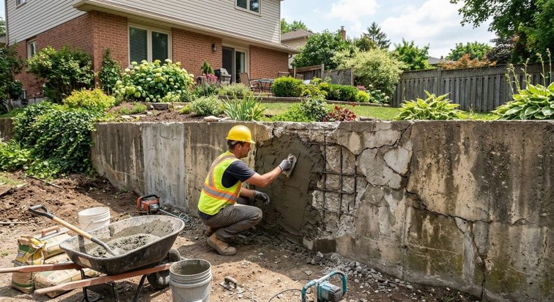 Retaining Wall Repair in Avondale, AZ