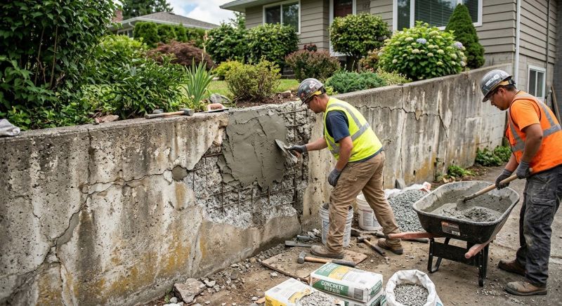 Retaining Wall Repair in Chandler, AZ