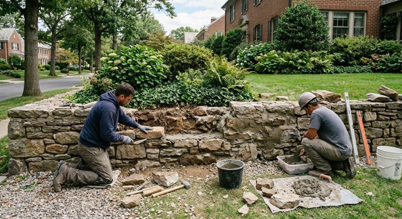 Retaining Wall Repair in Laveen, AZ