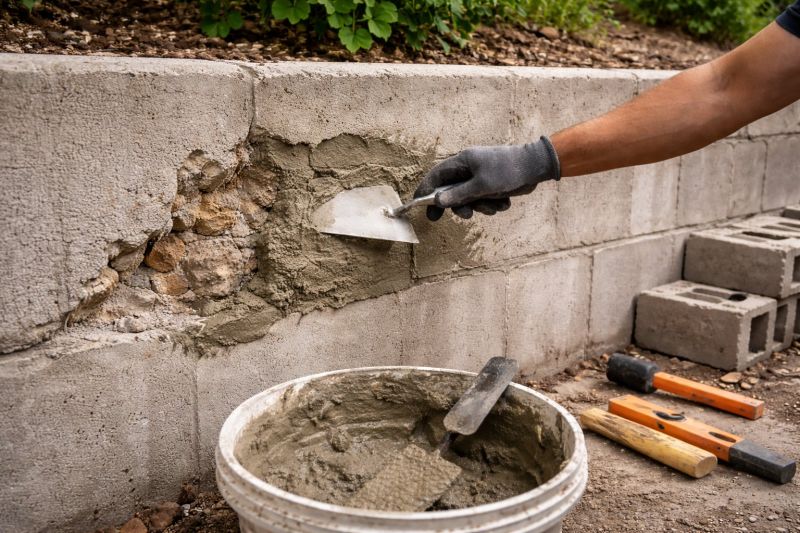 Retaining Wall Repair in Scottsdale, AZ