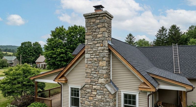 Stone Chimney Installation in Phoenix, AZ