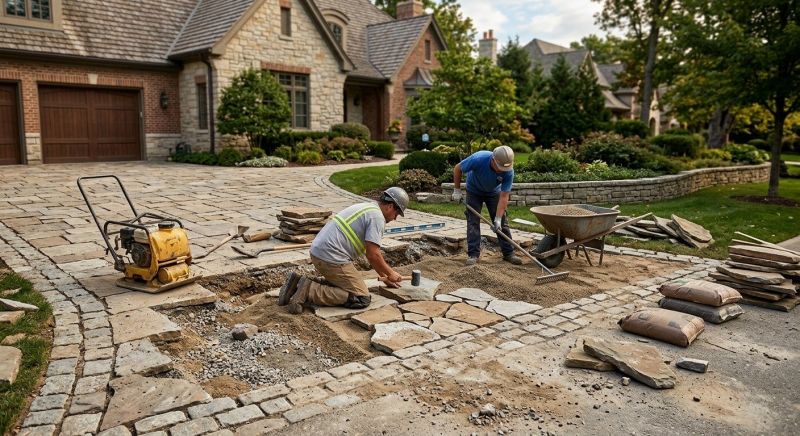 Stone Driveway Repair in Phoenix, AZ