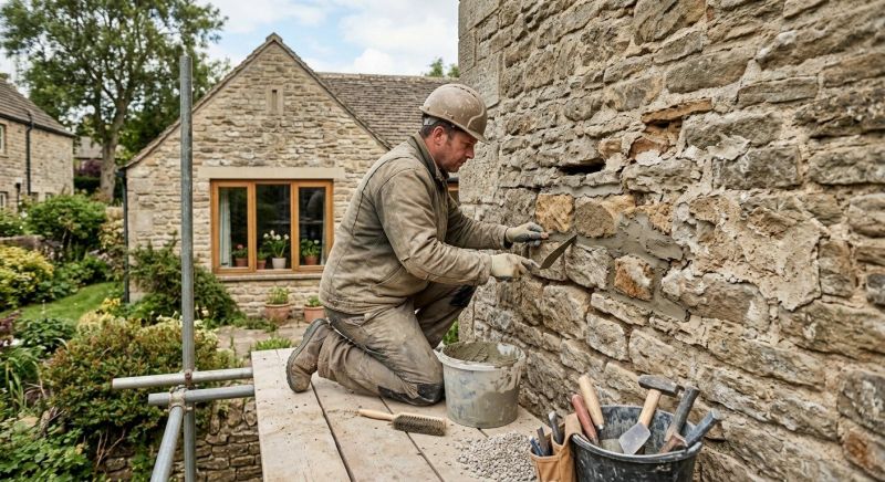 Stonework Repair in Cave Creek, AZ